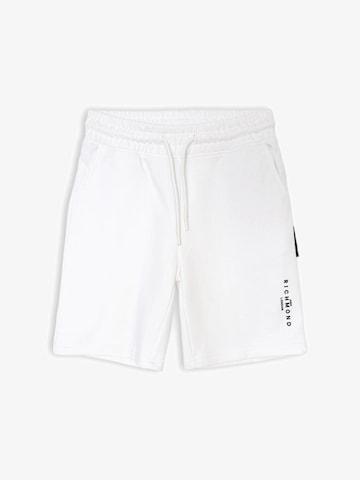 John Richmond Regular Hose 'Casual' in Weiß: Vorderseite