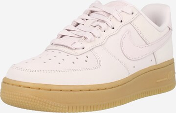 Nike Sportswear Низкие кроссовки 'AIR FORCE 1 PRM MF' в Ярко-розовый: спереди