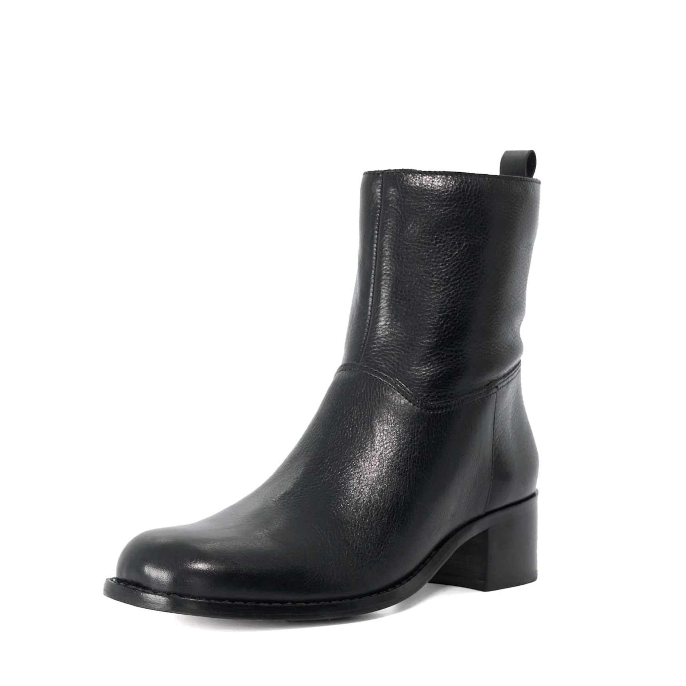 Bottines 'Peya' Dune LONDON en noir : devant