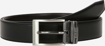 Ceinture 'Galliz' BOSS en noir : devant