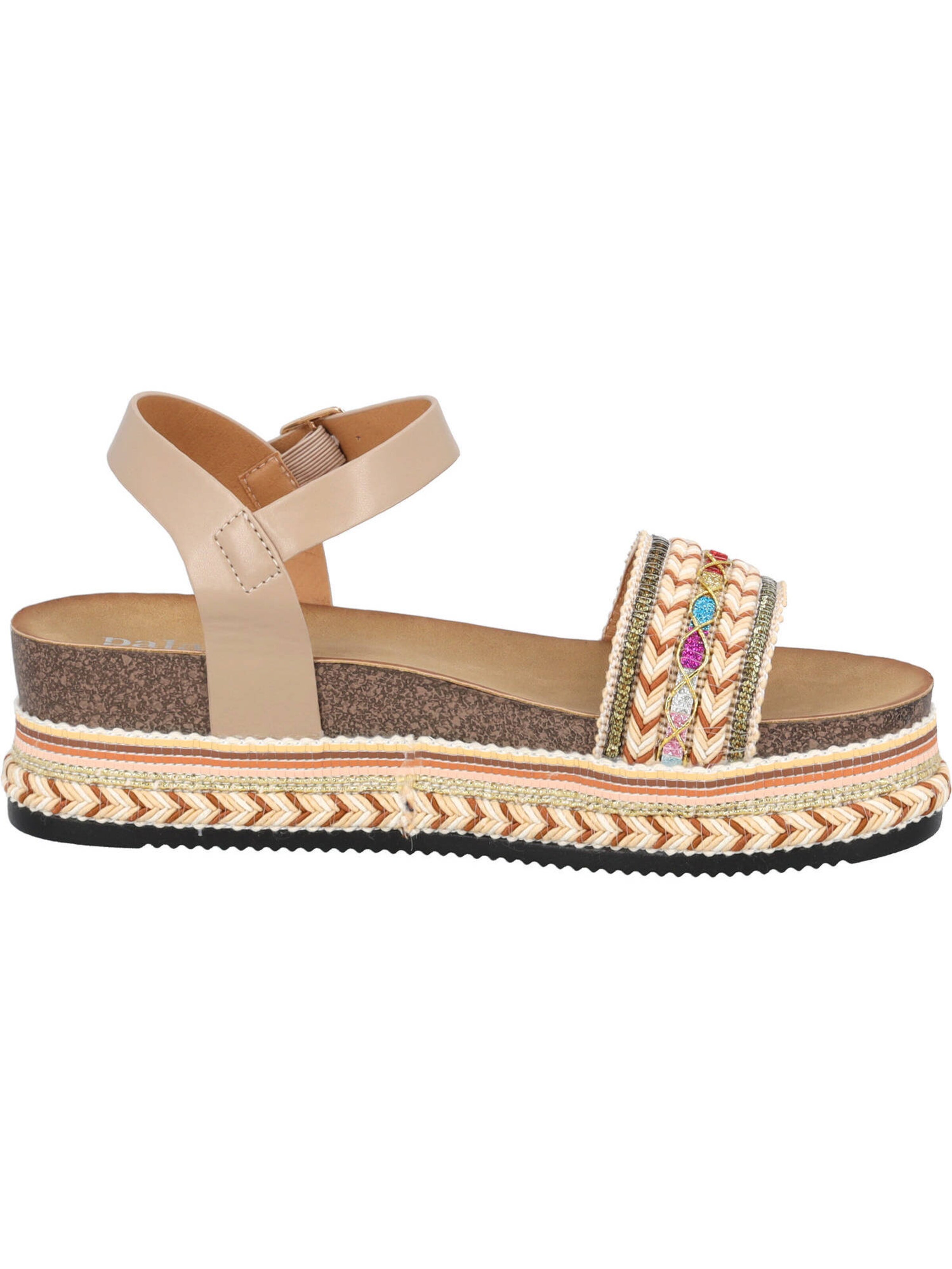 Palado Sandals in Beige
