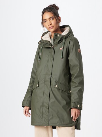 Veste fonctionnelle 'TINSLEY' Ragwear en vert : devant