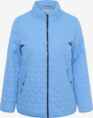 KAFFE CURVE Tussenjas 'KCleina' in Blauw: voorkant