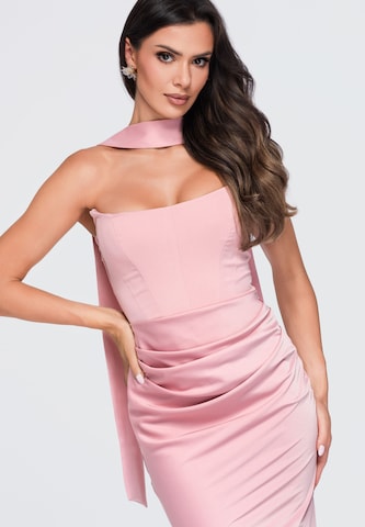 Ombre Evening dress 'LA-OM-DLR415' in Pink