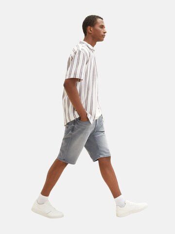 TOM TAILOR Slimfit Shorts 'Josh' in Grau