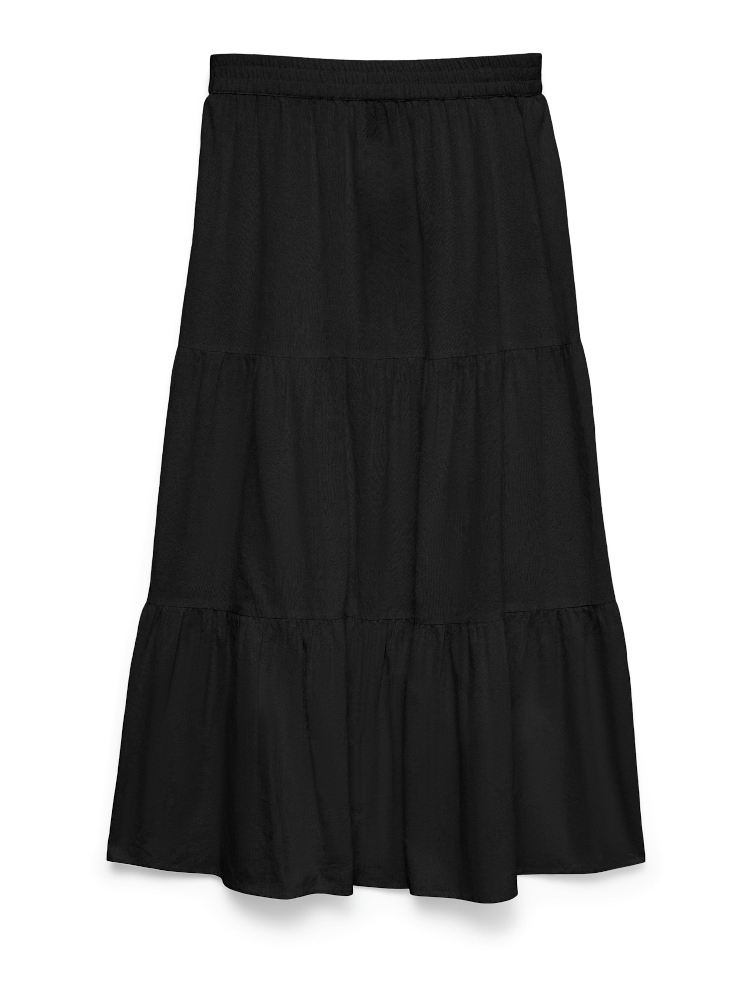 Jupe 'VMDICTHE' VERO MODA en noir : devant