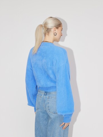 LeGer by Lena Gercke Knit cardigan 'Janett' in Blue