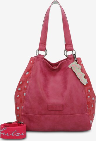 Fritzi aus Preußen Shoulder Bag 'Joy01' in Pink: front