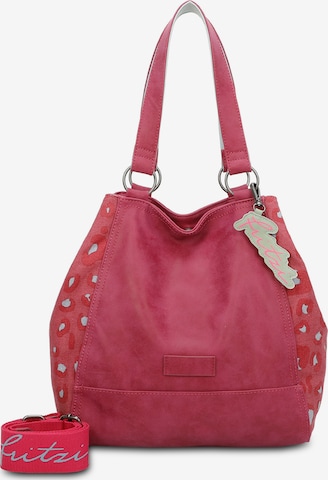 Fritzi aus Preußen Shoulder Bag 'Joy01' in Pink: front
