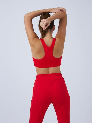SPORTKIND Loosefit Sporthose 'Jogging Pants'‌‌ in Rot