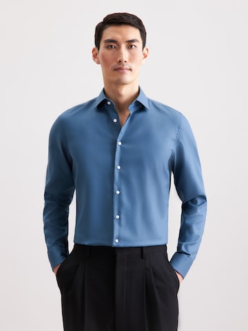 Coupe slim Chemise business SEIDENSTICKER en bleu