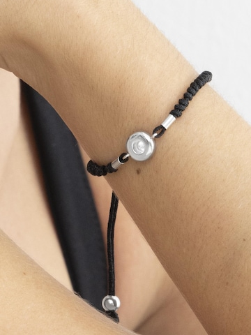 Luxenter Armbånd 'Button' i sort