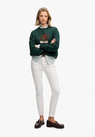 Superdry & Co Sweatshirt 'Crest' in Green