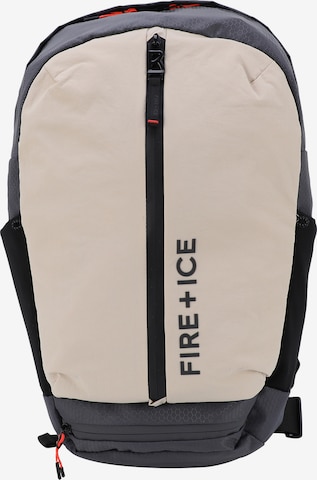 Fire+Ice - Mochila 'Park City Ari' em bege: frente
