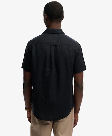 Fit confort Chemise 'Riviera' Superdry & Co en bleu