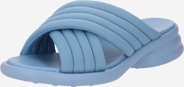 CAMPER - Sapato aberto 'Spiro' em azul: frente