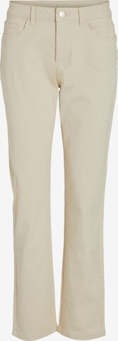 VILA Regular Jeans 'ALICE' in Beige: voorkant