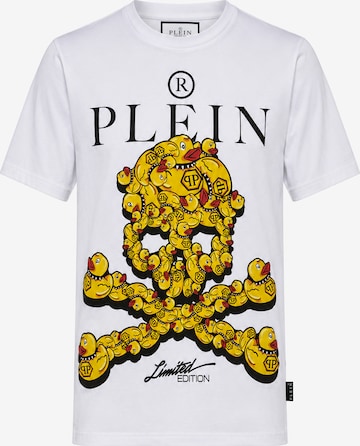 Philipp Plein Shirt in Wit: voorkant