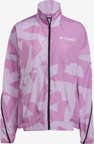 ADIDAS TERREX - Chaqueta deportiva 'Multi' en lila: frente
