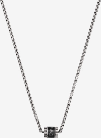 Emporio Armani Ketting in Zilver: voorkant