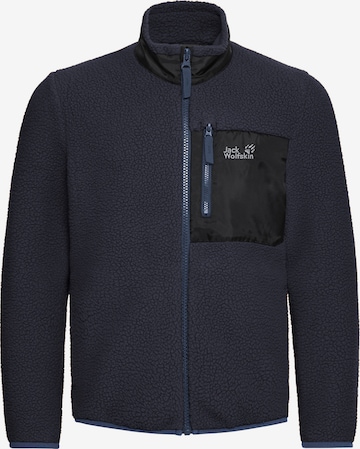 JACK WOLFSKIN Fleecejacke in Blau: Vorderseite