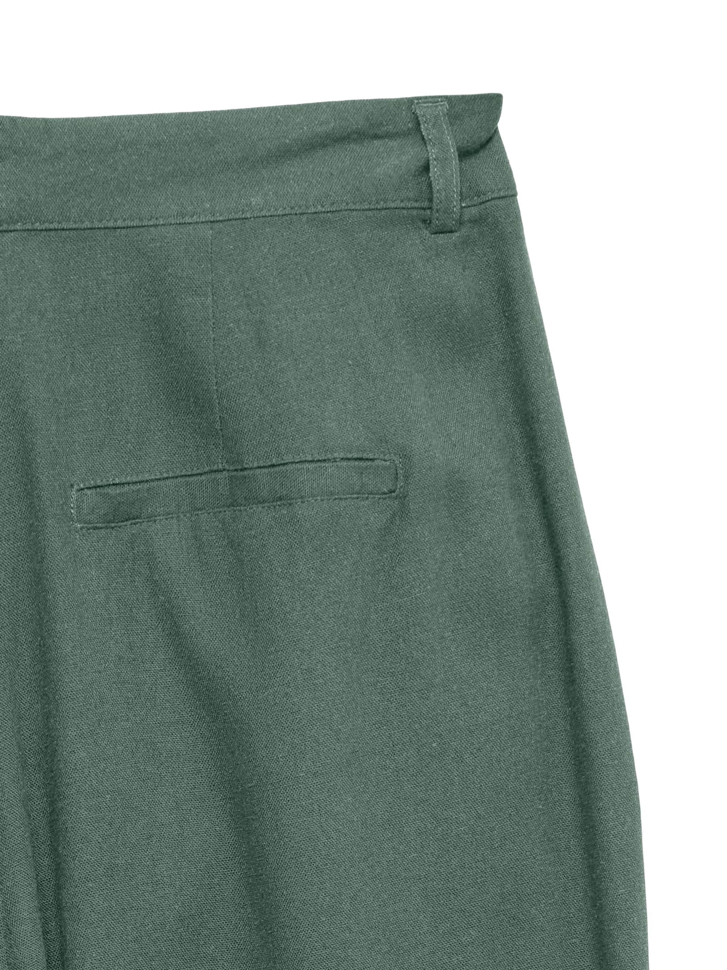 VERO MODA - Pierna ancha Pantalón plisado 'VMMymilo' en verde