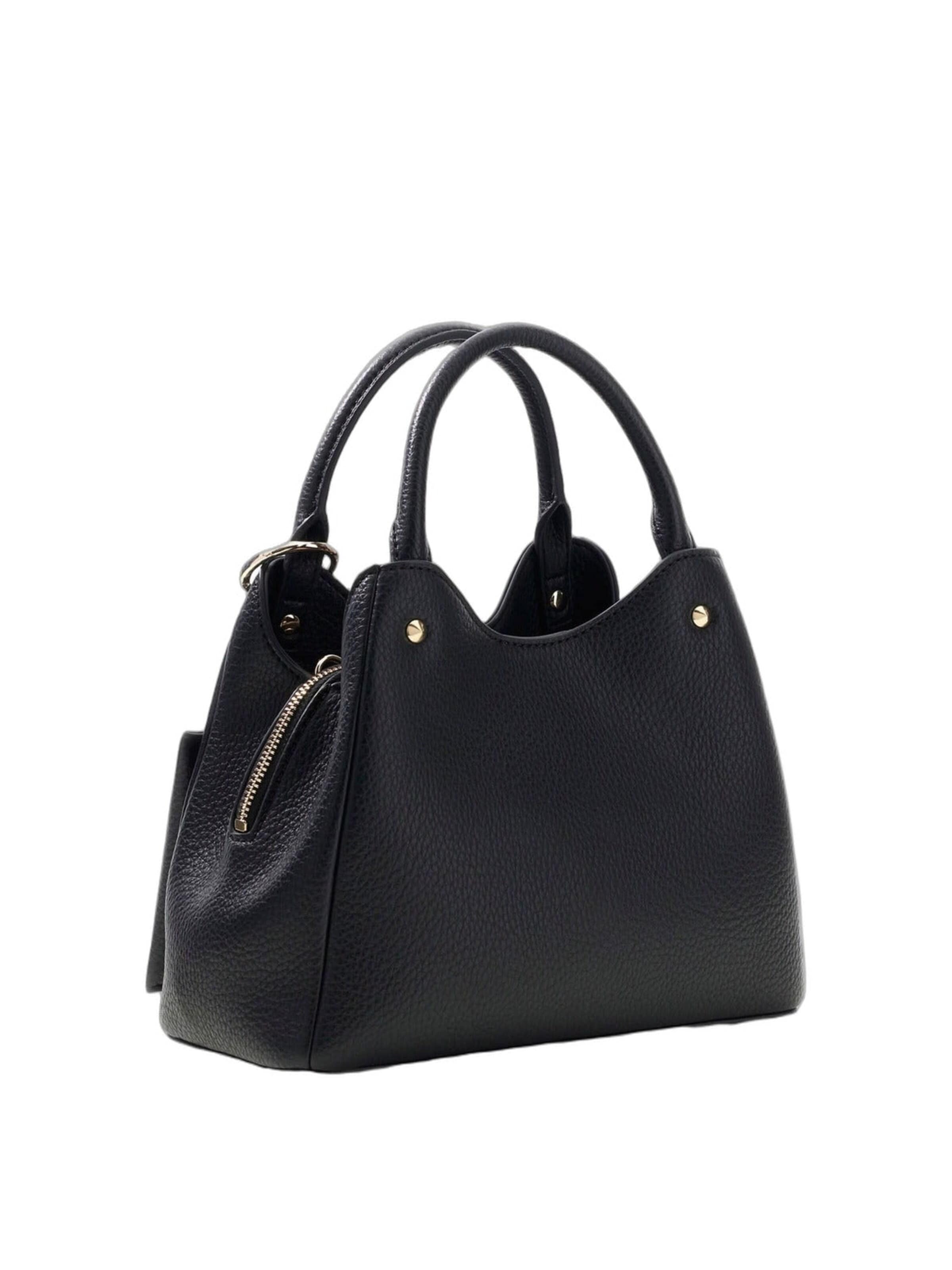 GUESS Nakupovalna torba 'Guess Cabas Lorella Petit Black' | črna barva