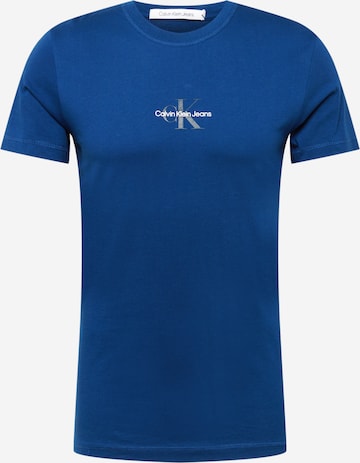 Calvin Klein Jeans T-Shirt in Blau: front