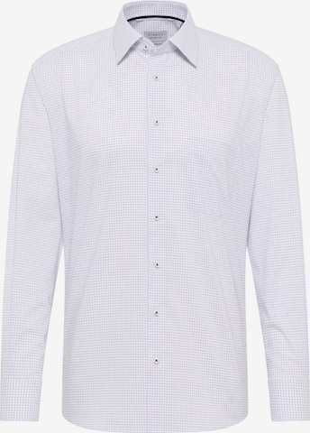 ETERNA Regular fit Zakelijk overhemd in Grijs: voorkant