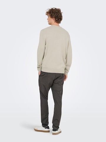 Only & Sons Cardigan 'MAJOR' i grå