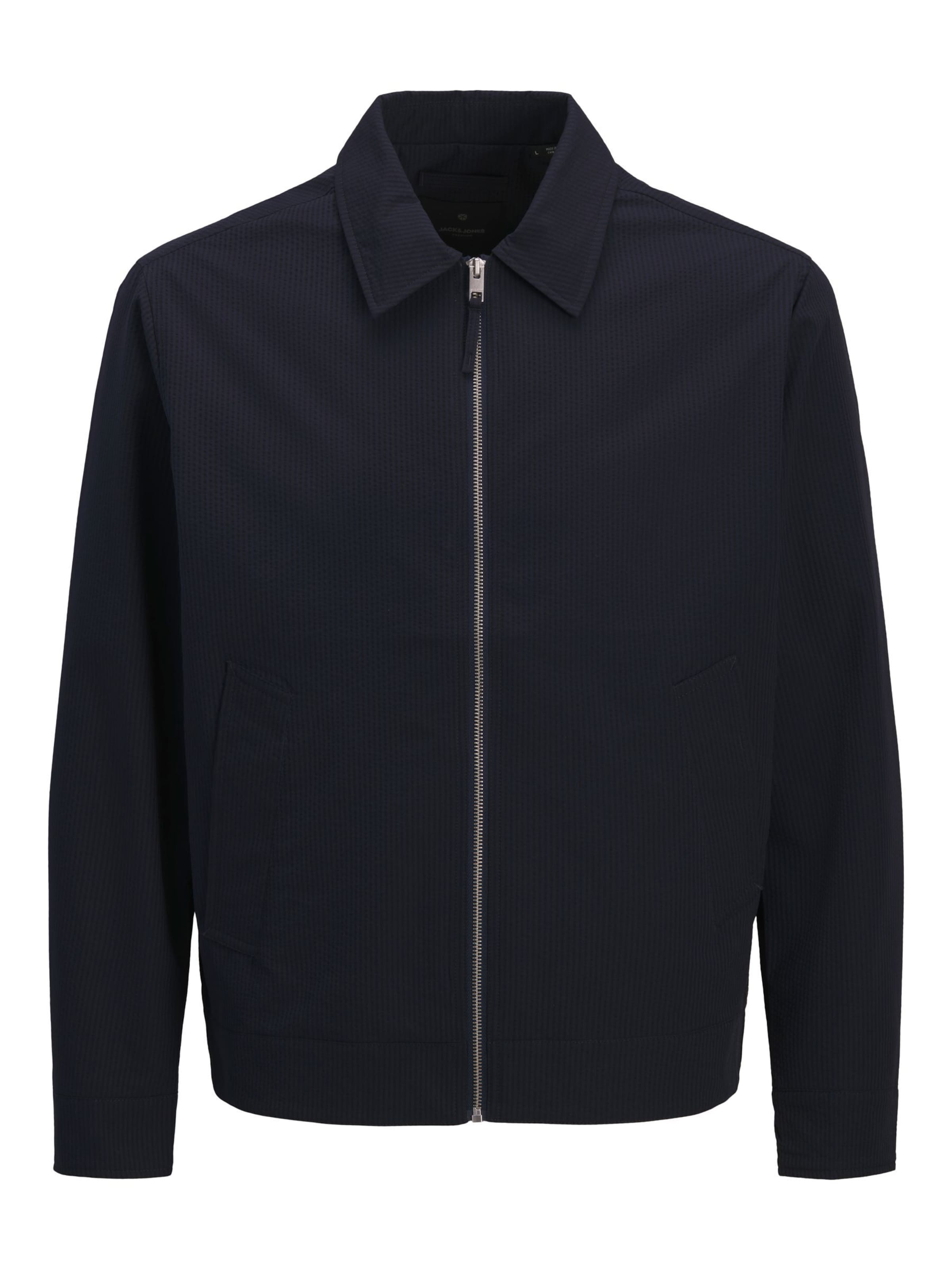 JACK & JONES Jacke in dunkelblau, Produktansicht