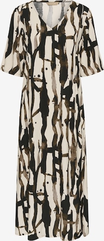 CULTURE Kjole 'Ashley Chaina' i beige: forside