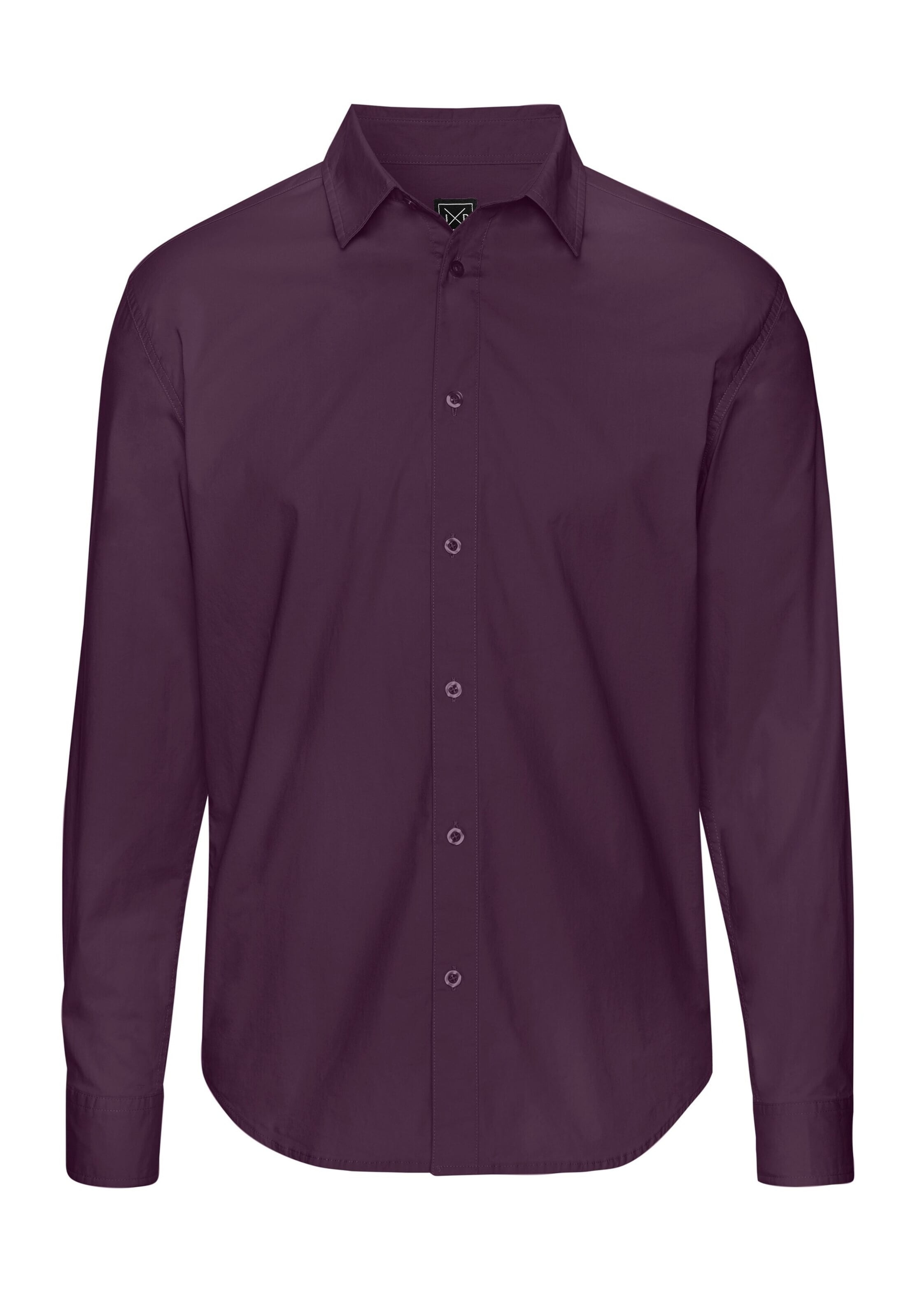 Regular fit Camicia di JOHN DEVIN in lilla: frontale