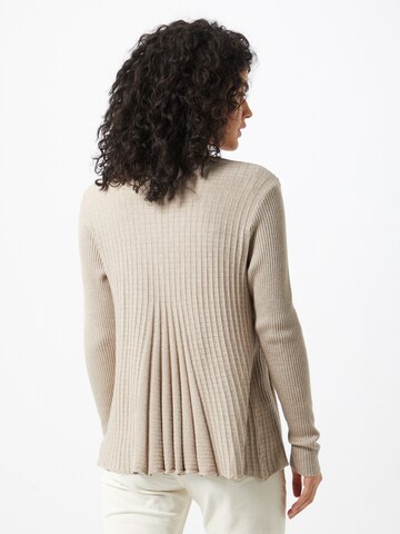 Freequent Knit Cardigan 'CLAUDISSE' in Beige