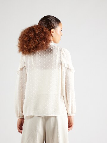 VILA Blus 'VIGARNEA' i beige