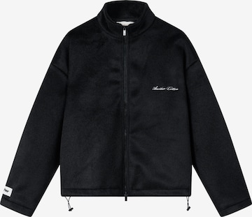 Another Cotton Lab - Chaqueta polar 'Premium' en negro: frente