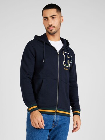 Pepe Jeans Sweatjacke 'MICHON' in Blau: predná strana