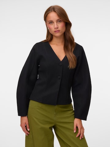 VERO MODA Вязаная кофта 'VMKLEO' в Черный: спереди