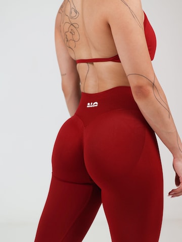 évasé Leggings neverover en rouge
