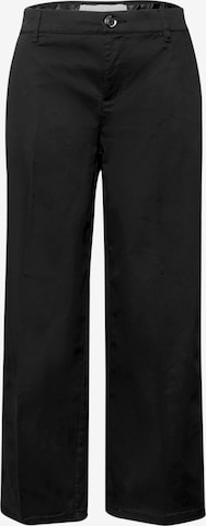 STREET ONE Pleated Pants in Black: front