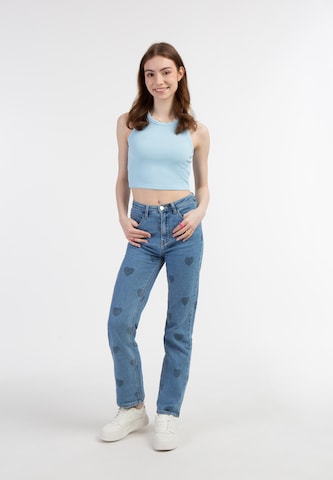 MYMO Top in Blau