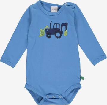 Tutina / body per bambino di Fred's World by GREEN COTTON in blu: frontale