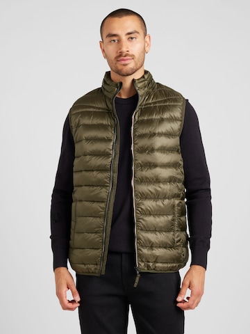 BLEND - Chaleco en verde: frente