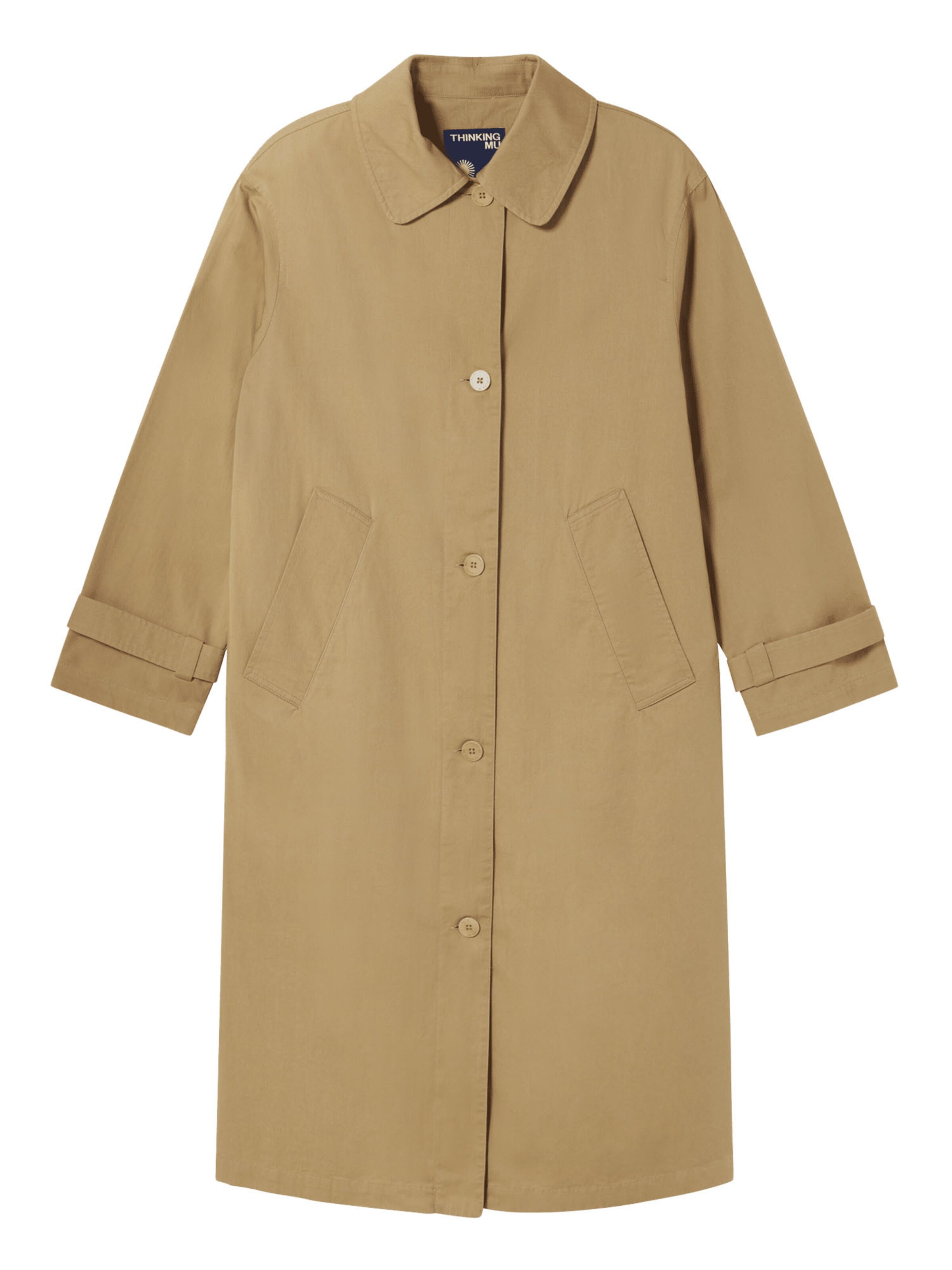 Thinking MU Between-Seasons Coat 'Macarena' in Beige, Item view