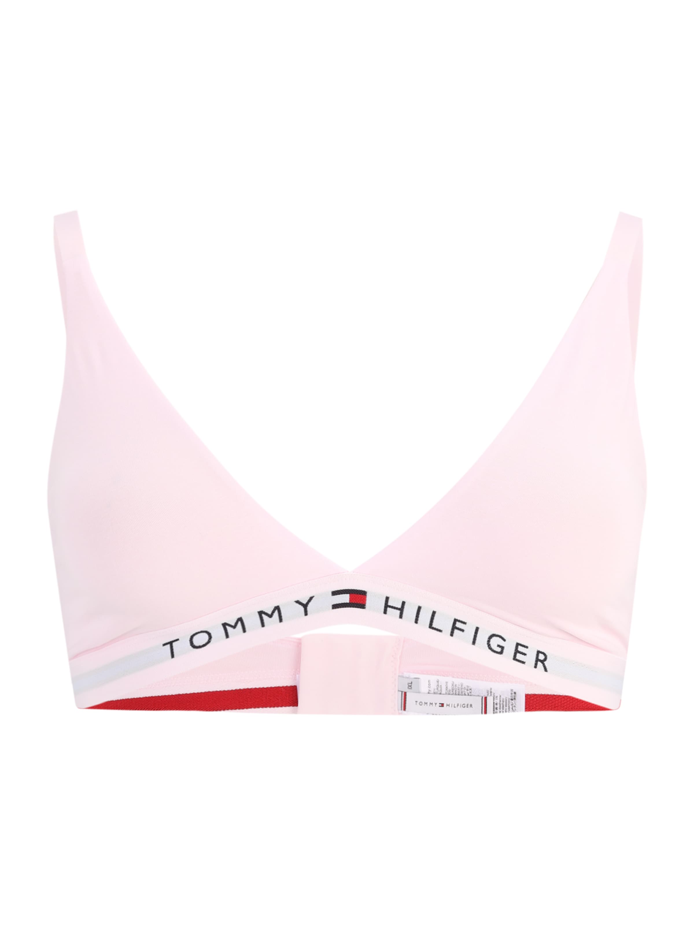 rozā Tommy Hilfiger Underwear Trijstūra formas Krūšturis: no priekšpuses
