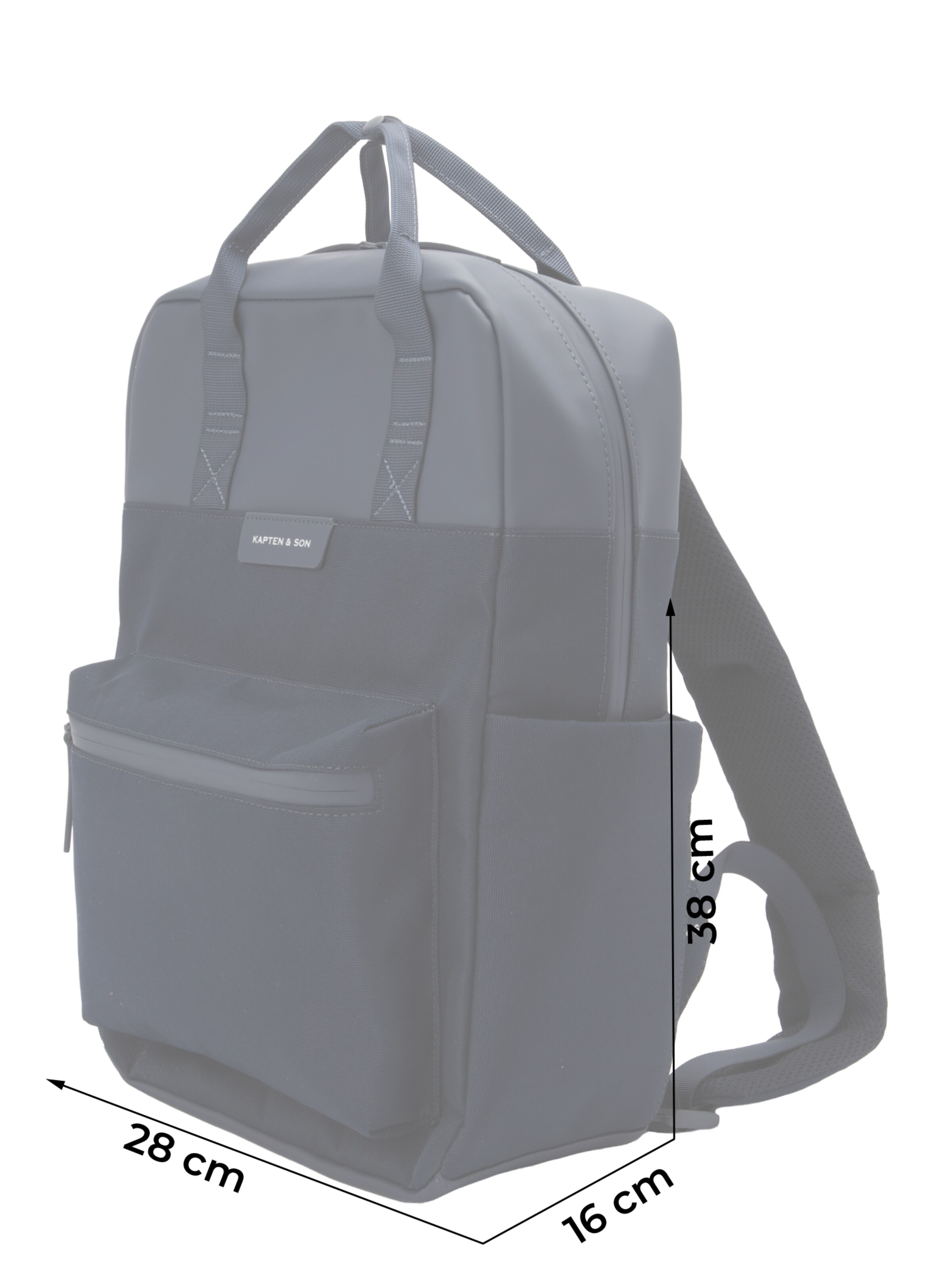 Kapten & Son Backpack 'Bergen Pro' in Blue