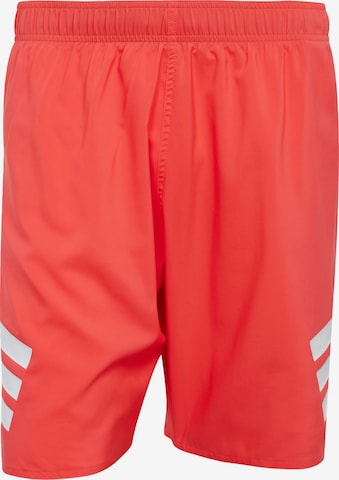 ADIDAS SPORTSWEAR Boardshorts '3-Stripes 8-Inch' in Rot: Vorderseite