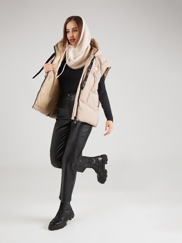 Gilet 'Keti' No. 1 Como en beige