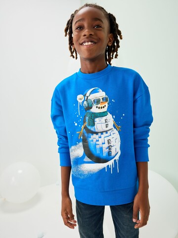 Next Sweatshirt in Blau: Vorderseite