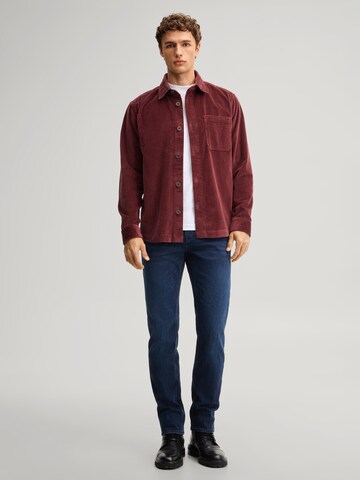 JOOP! Jeans Regular fit Business shirt in Red